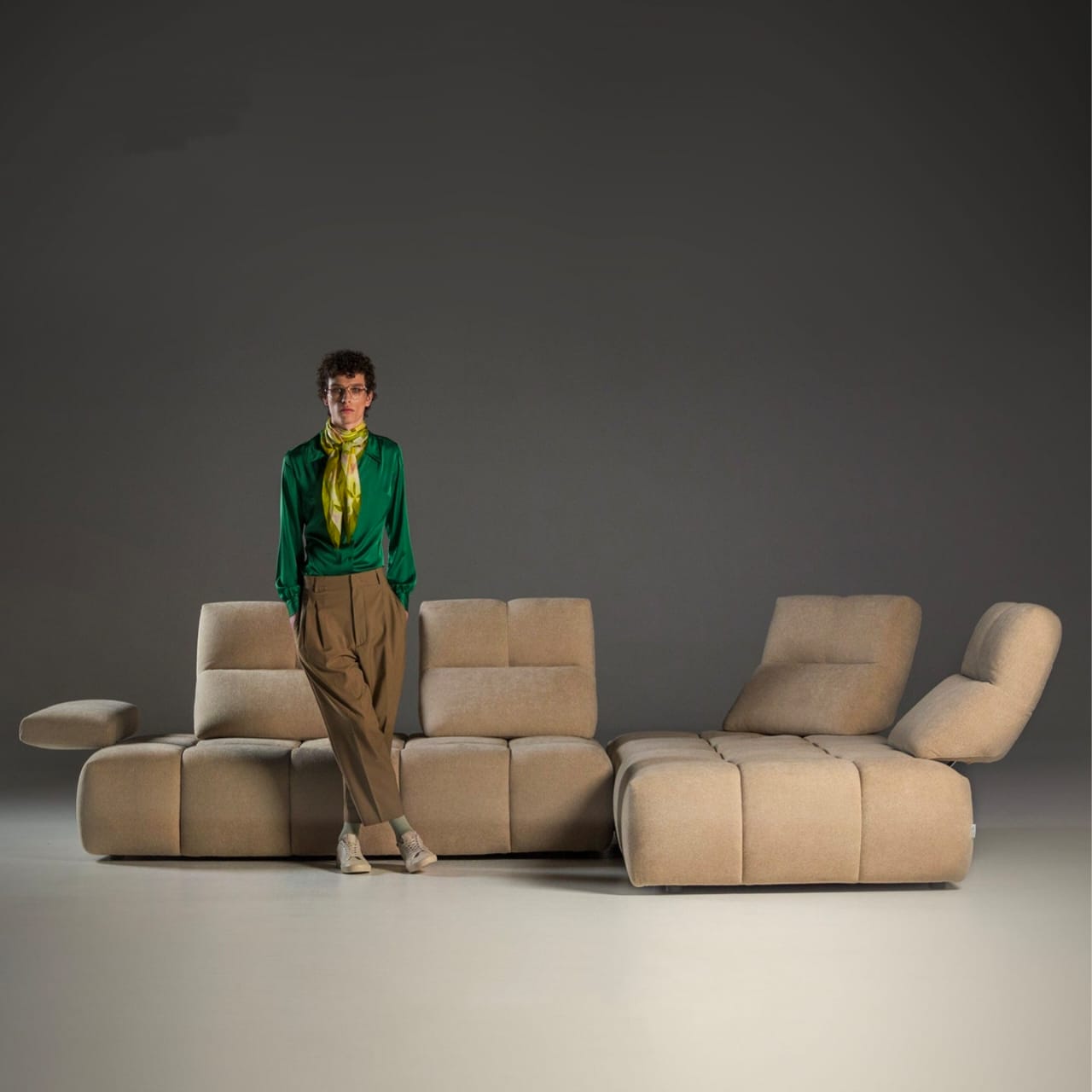 Product showcase at a design fair